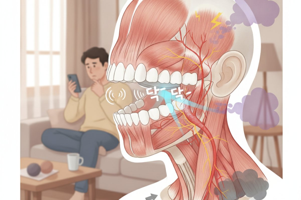 턱관절 소리와 뻐근함이 발생하는 메커니즘 이해하기