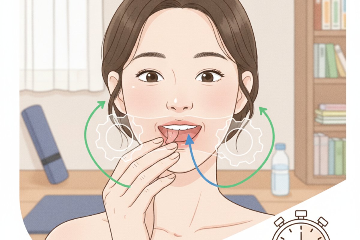 턱관절 디스크의 바른 궤도를 잡아주는 6-6-6 혀 운동