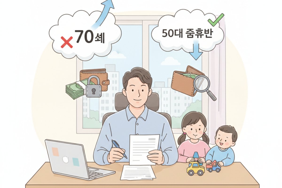 경제활동기와 자녀 독립 시점을 고려한 최적의 만기 설정법