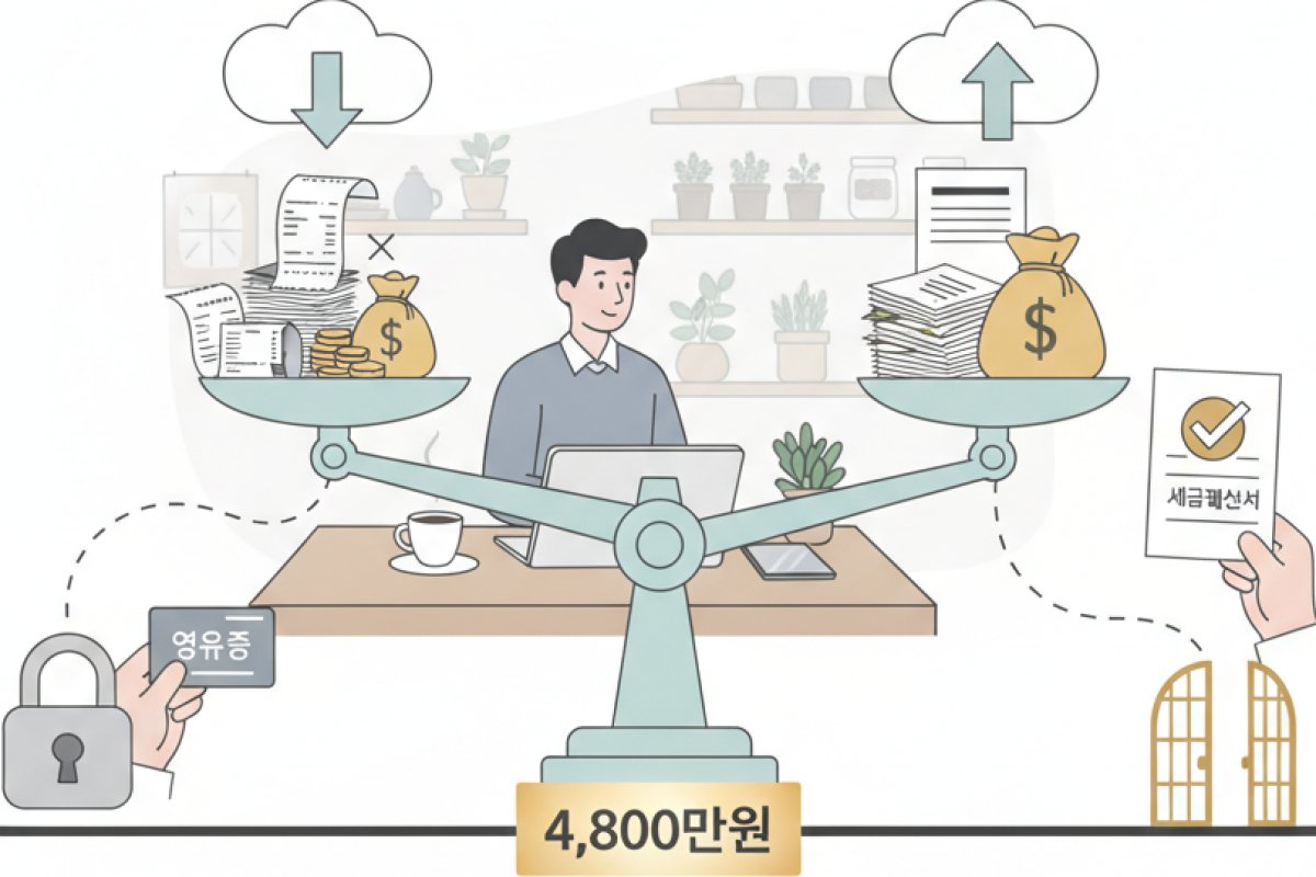 세금계산서 발급 여부를 가르는 공급대가 분기점