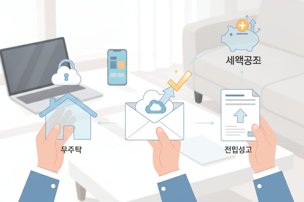 월세 세액공제를 받기 위한 3대 필수 요건: 무주택·소득·전입신고