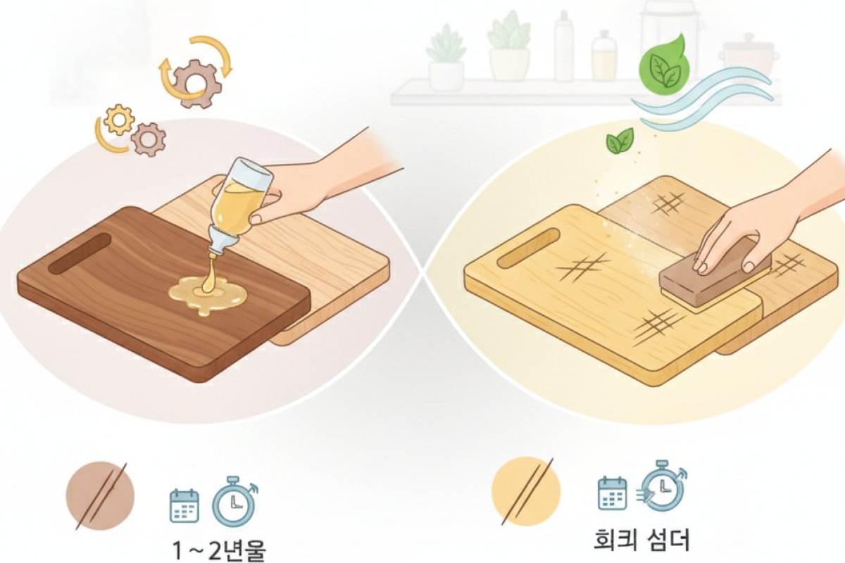 목재 수종별 구조 차이에 맞춘 세부 관리 주기