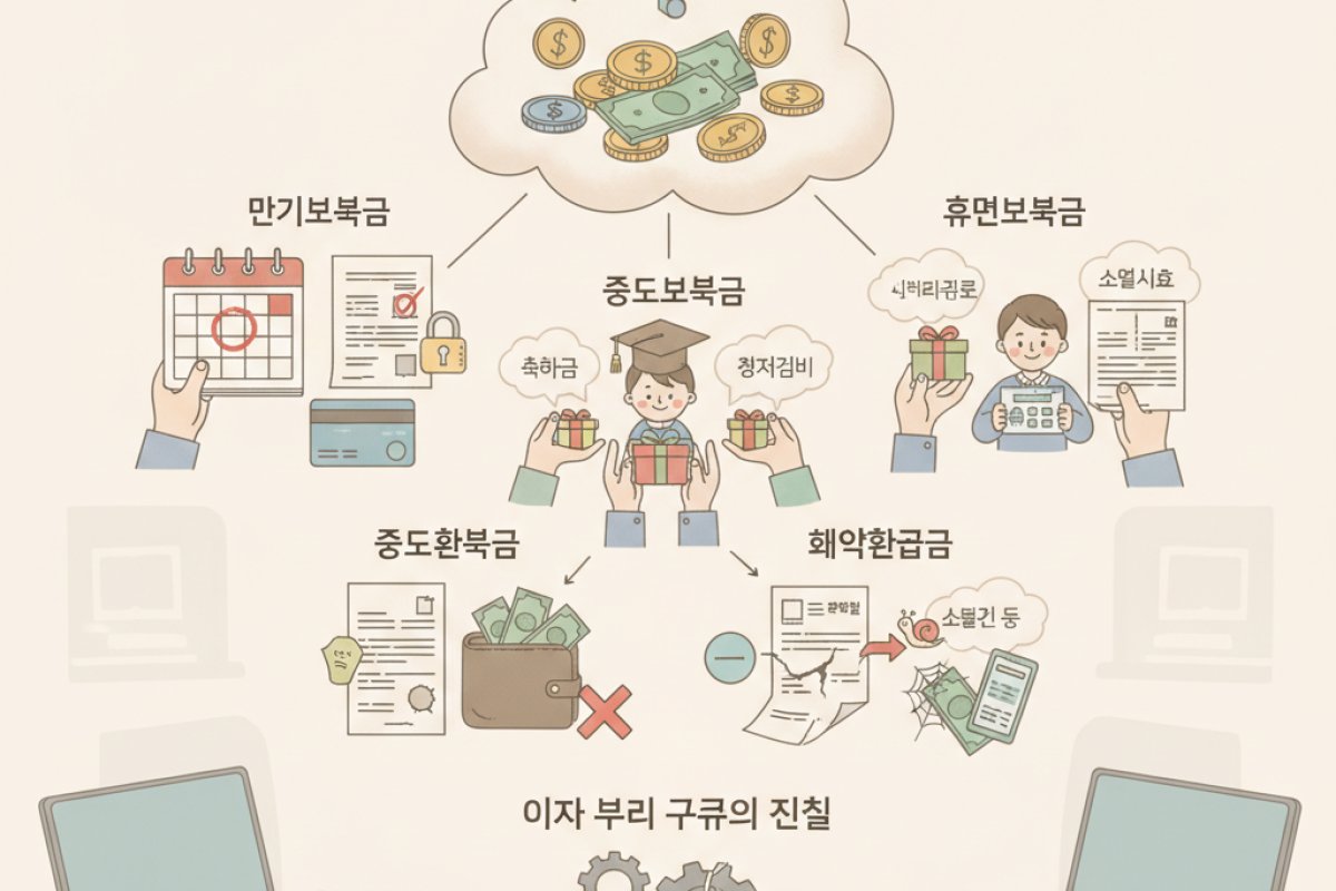 잠자는 보험금의 4가지 유형과 만기 후 이자 부리 구조의 진실