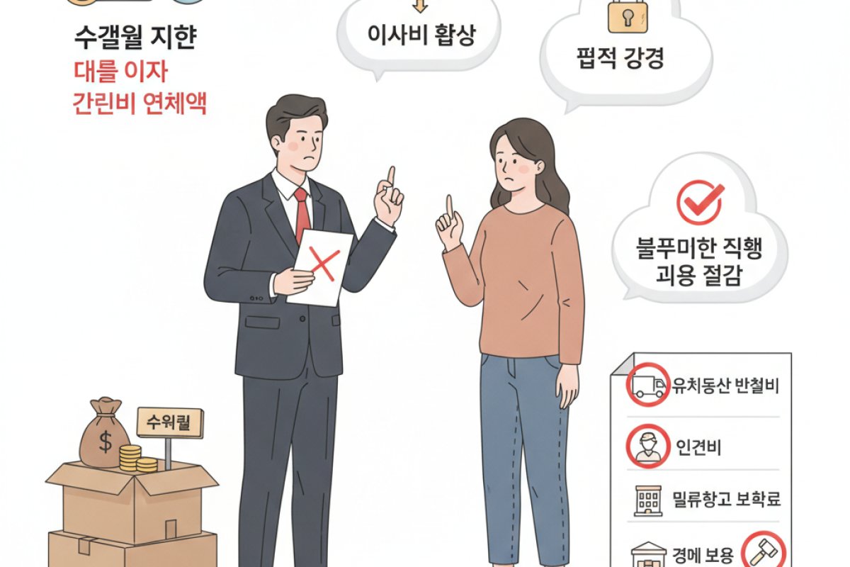 불필요한 집행 비용을 절감하는 합리적 이사비 협상 공식