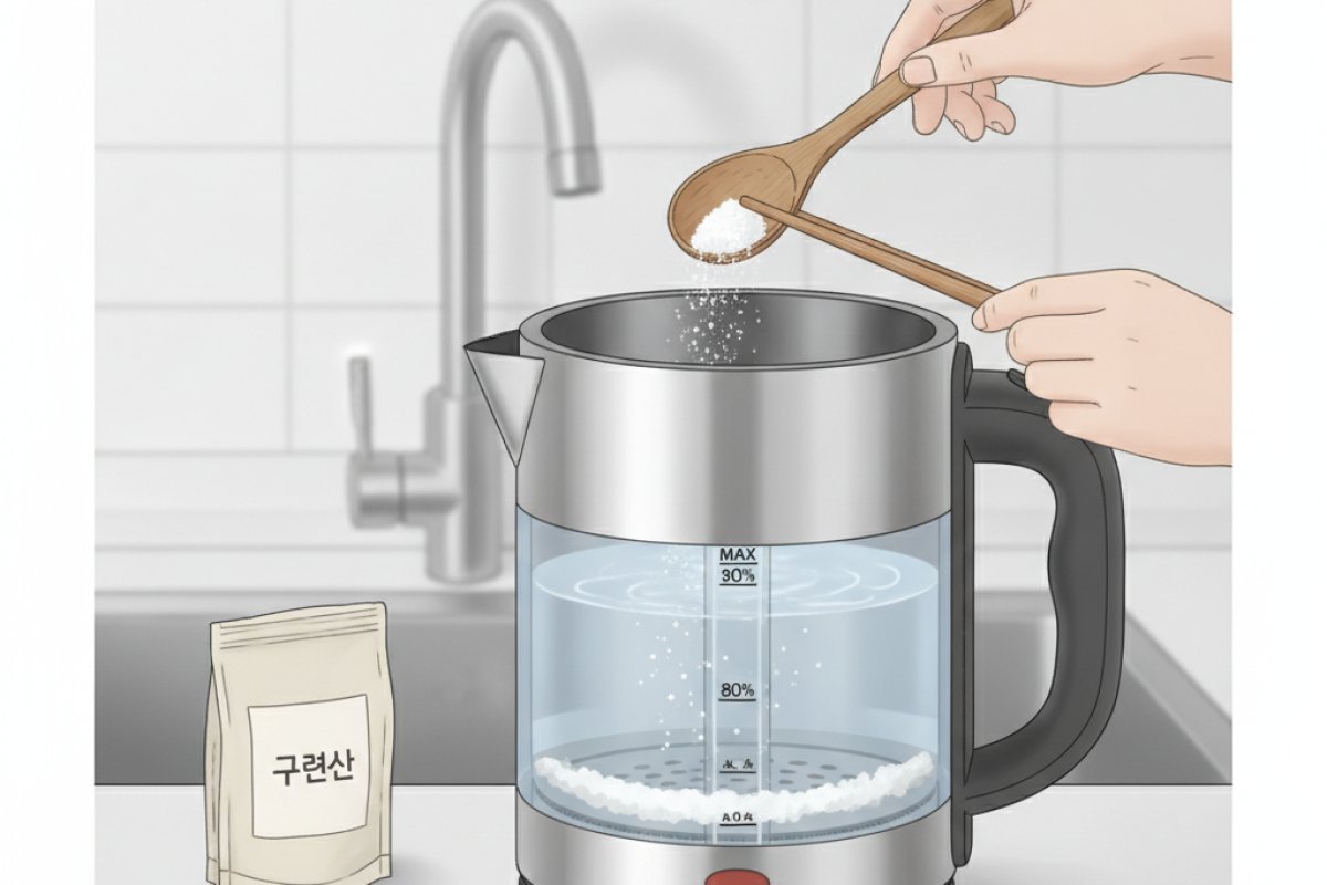 광택을 되살리는 구연산 살균 세척 4단계 정석 매뉴얼