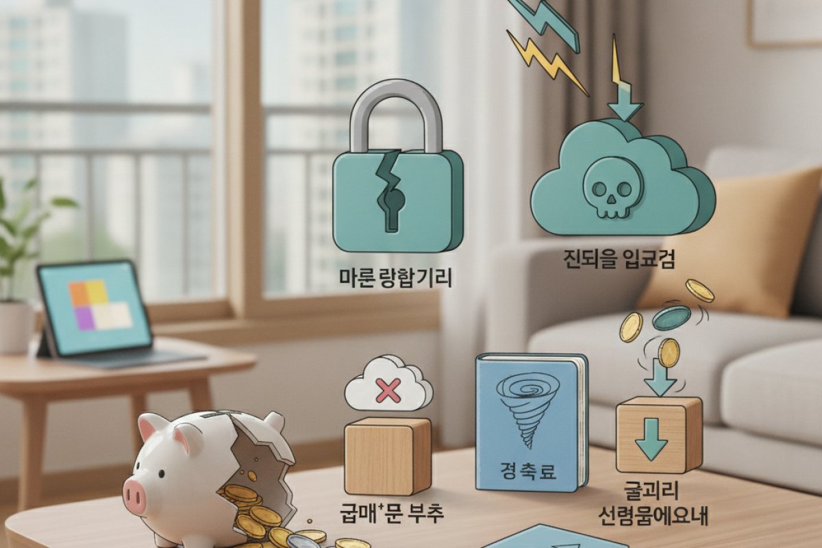 집값 올랐다고 덜컥 깨면 큰코다친다: 중도 해지 시 따르는 3대 페널티와 주의사항