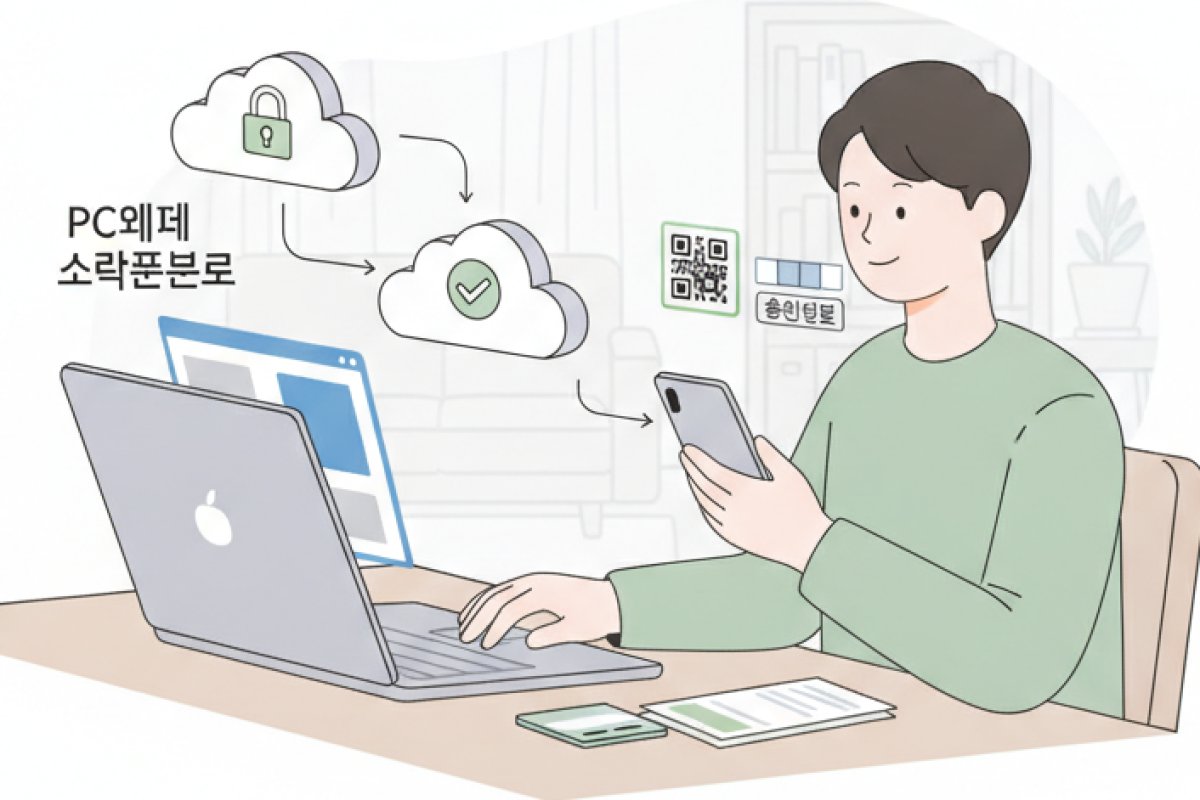 PC에서 스마트폰으로: 승인번호와 QR코드를 활용한 단계별 이동 절차