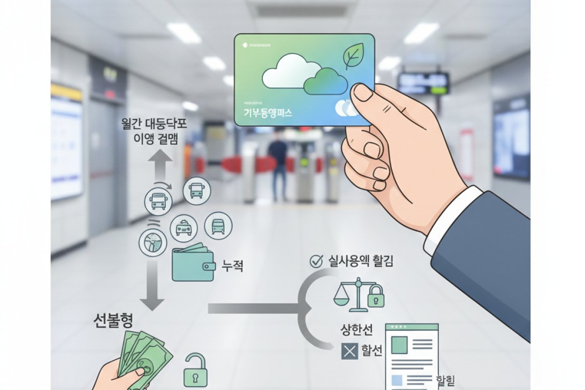 후불 기후동행패스의 정산 메커니즘과 선불형 대비 실무적 차이점