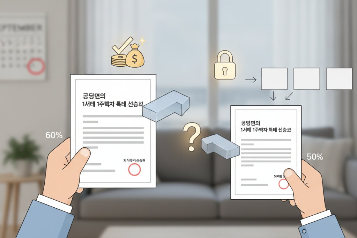 9월 정기 특례 신청 시 납세의무자 지정과 지분율 체크포인트