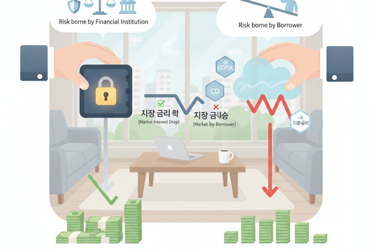 고정금리와 변동금리의 구조적 차이와 산정 기준 지표