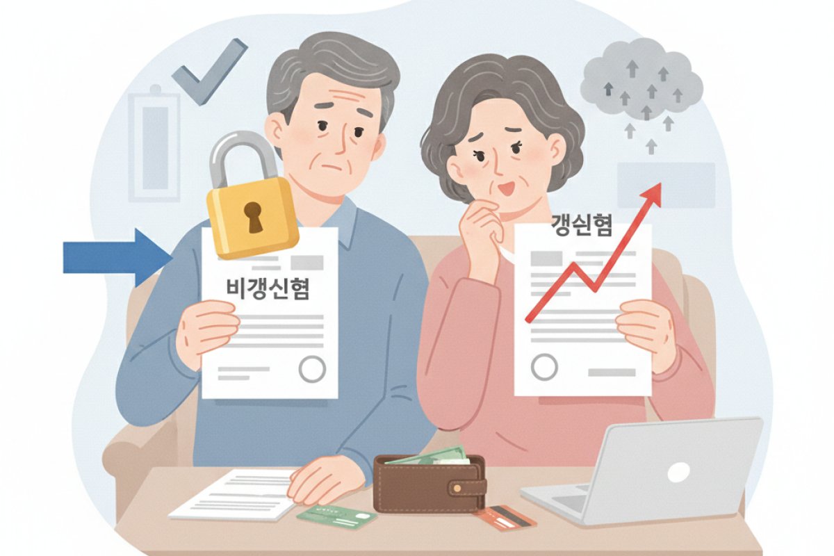 은퇴 시점과 소득 곡선에 맞춘 갱신형·비갱신형 조합 공식