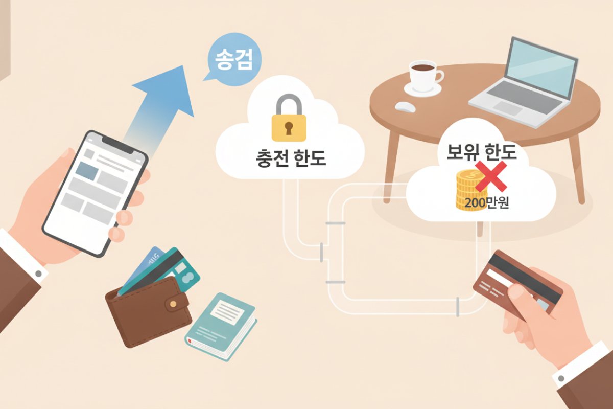송금한도와 직결되는 페이머니 충전 한도 및 잔액 보유 한도 유의점