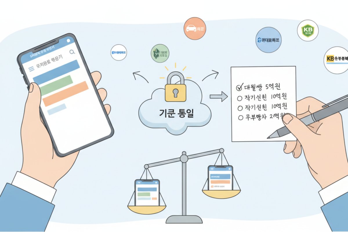 동일 보장 기준 설정: 왜 담보 조건을 먼저 고정해야 하는가