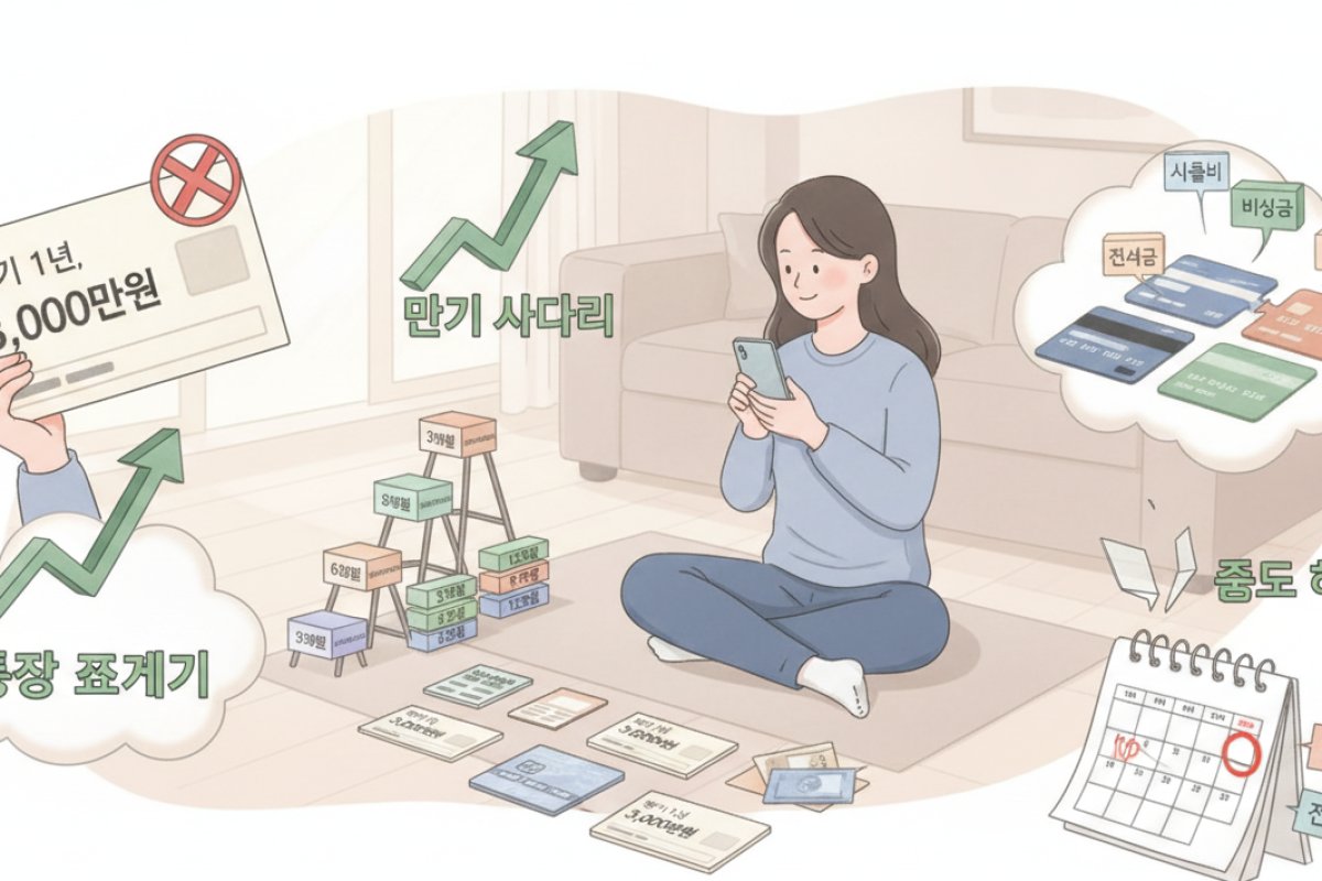 금리 변동기에 빛을 발하는 만기 사다리 타기와 통장 쪼개기 기술