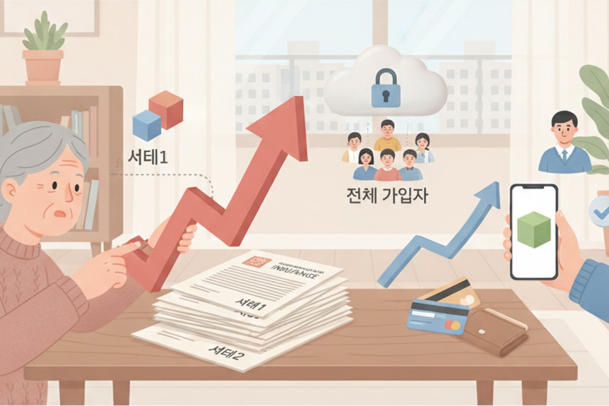 상품 세대별 구조와 비급여 차등제의 가격 영향