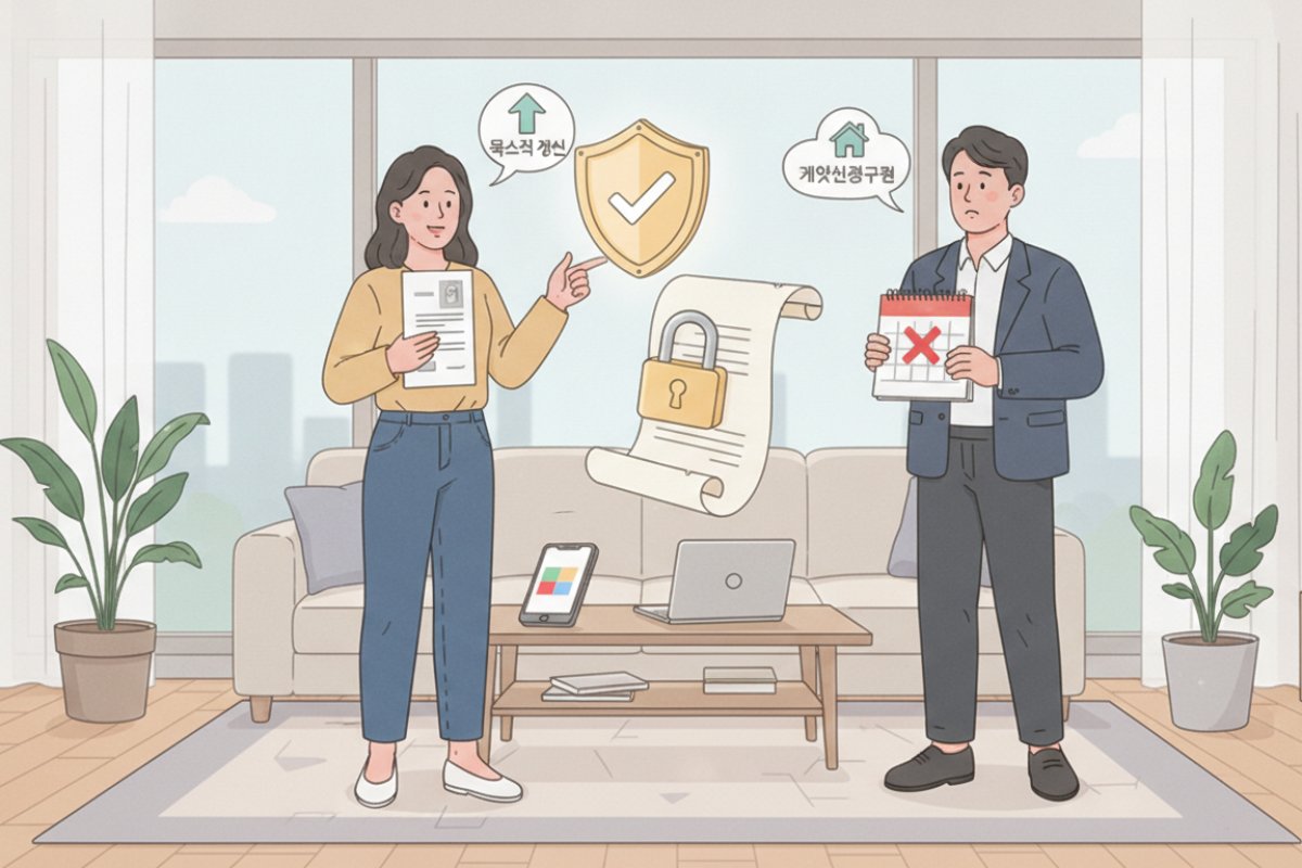 묵시적 갱신과 계약갱신청구권 사용 시 반드시 알아야 할 법적 보호 장치