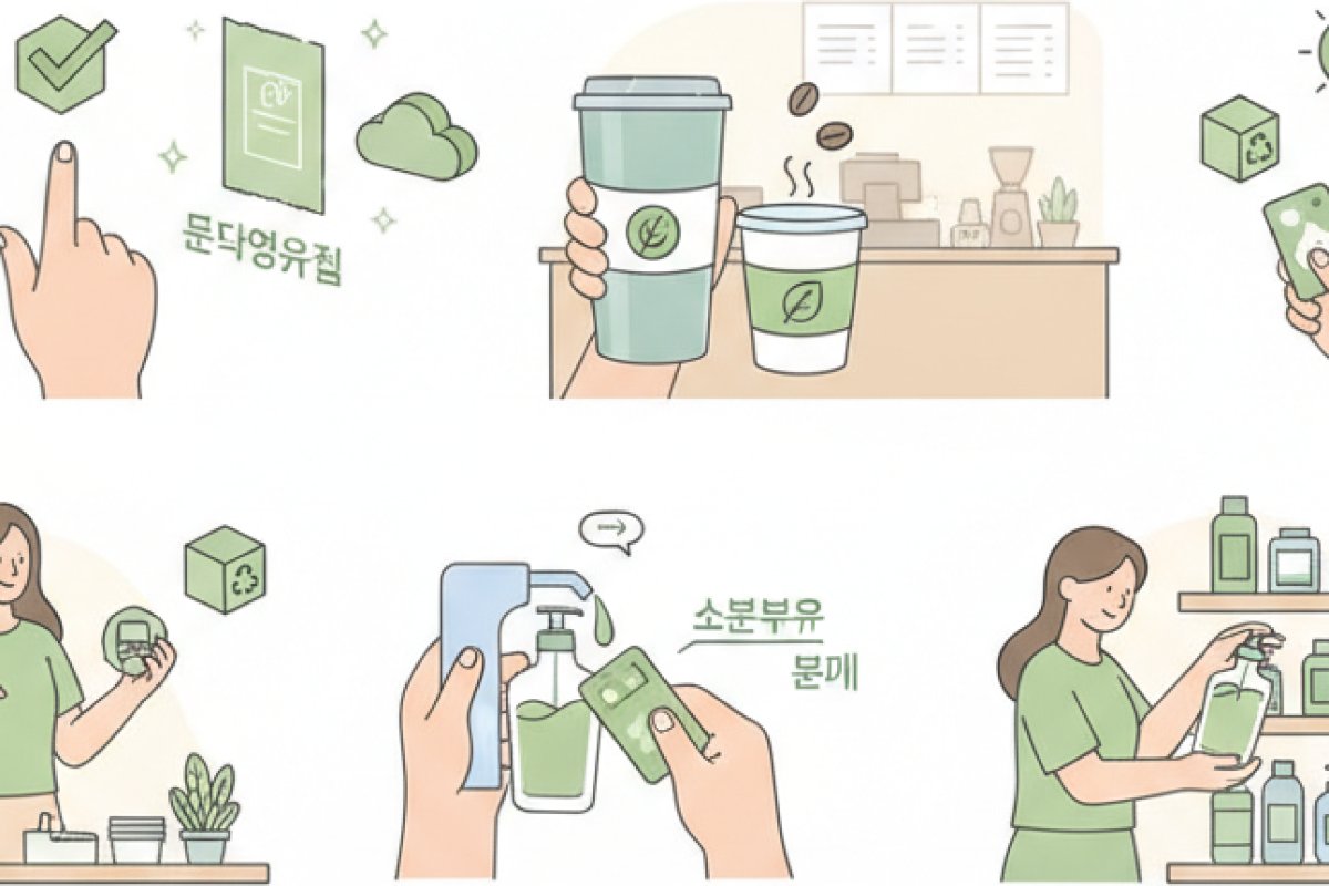 실생활에서 적립 가능한 6대 대표 실천 항목