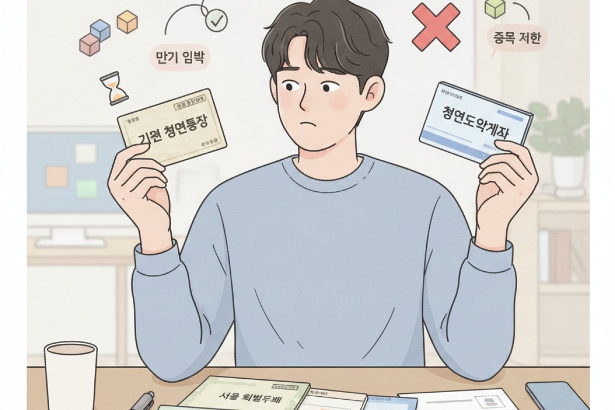 청년도약계좌 등 유사 정책 상품과의 중복 여부 및 갈아타기 전략