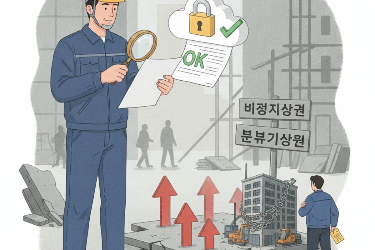 3단계: 서류 밖 위험 물건 구별과 현장 실사 체크포인트