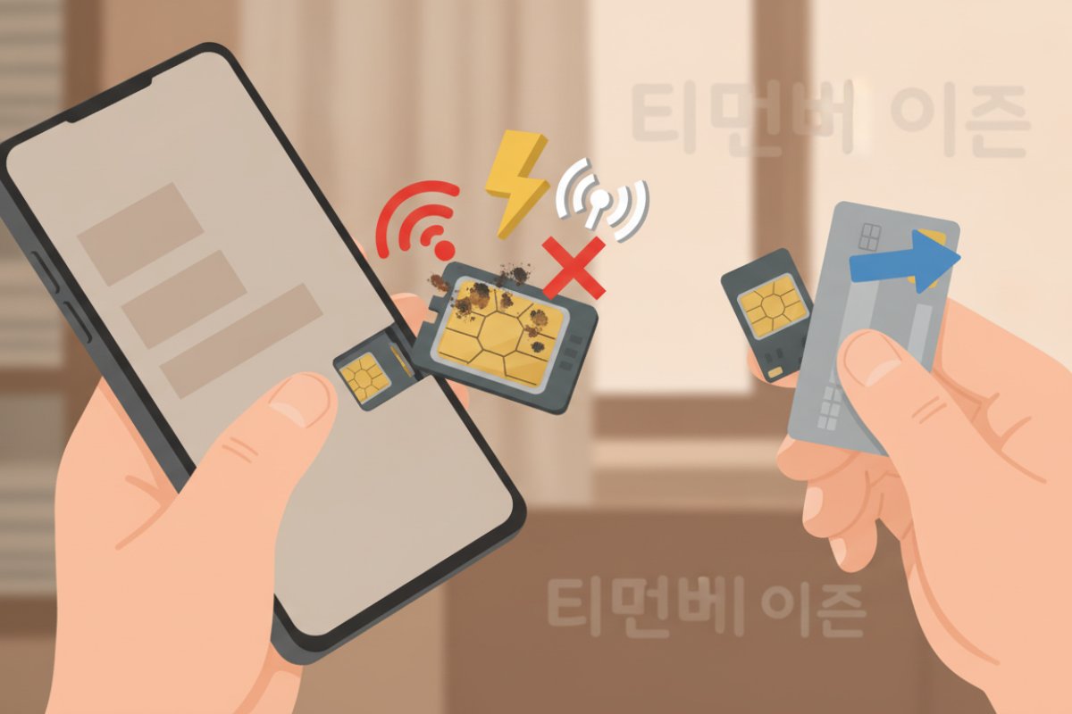 USIM 통신 불량 점검 및 금융 유심 교체 타이밍