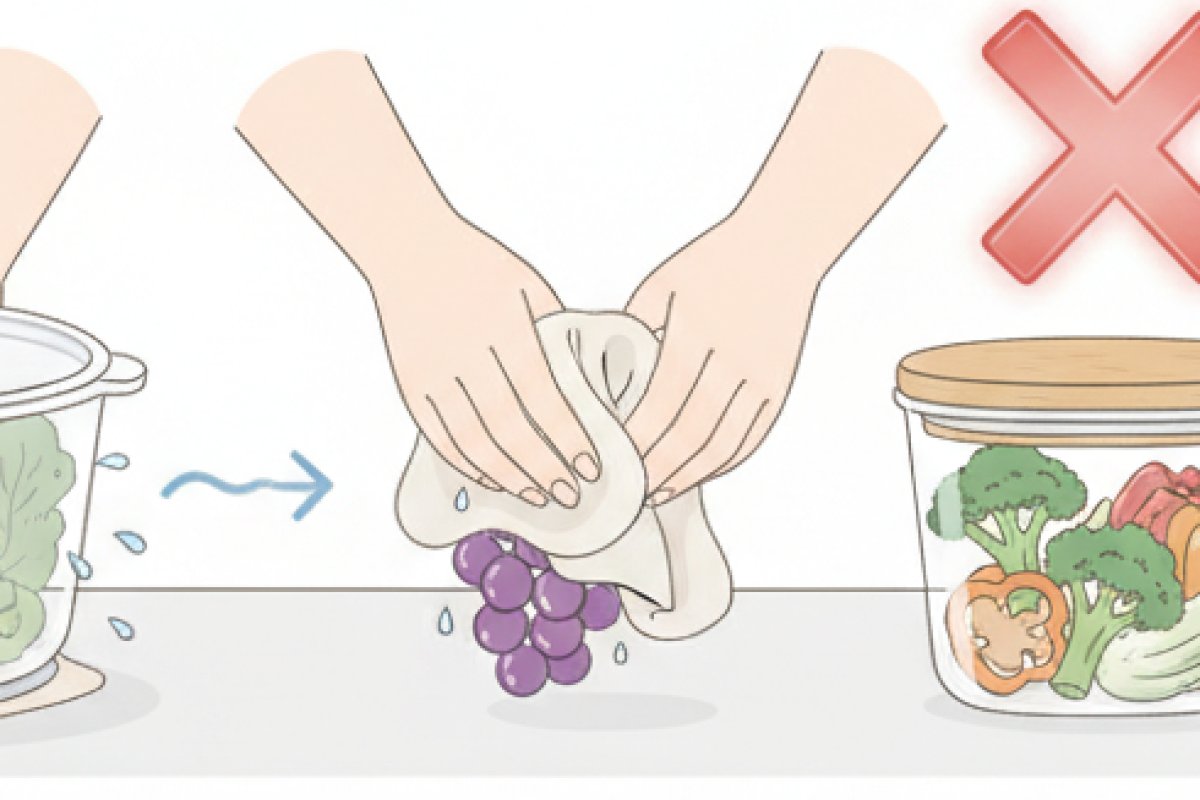 세척 후 보관 시 수분 관리와 교차 오염 차단 원칙