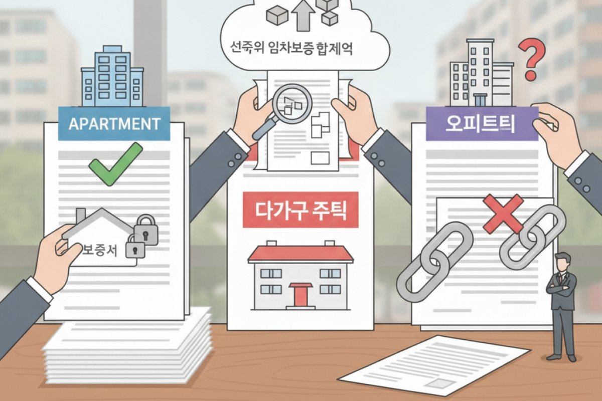 다세대·다가구·오피스텔 유형별 필수 확인 사항