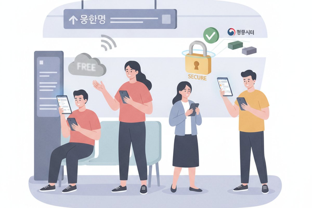 공식 공공 와이파이 제대로 쓰는 법: Free 대신 Secure 접속