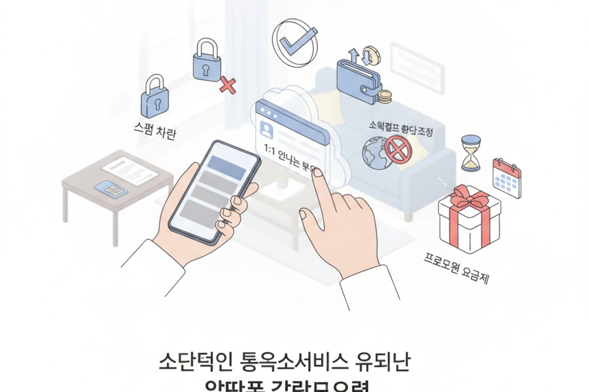 개통 후 유지 관리: 고객센터 이용 요령 및 부가서비스 설정