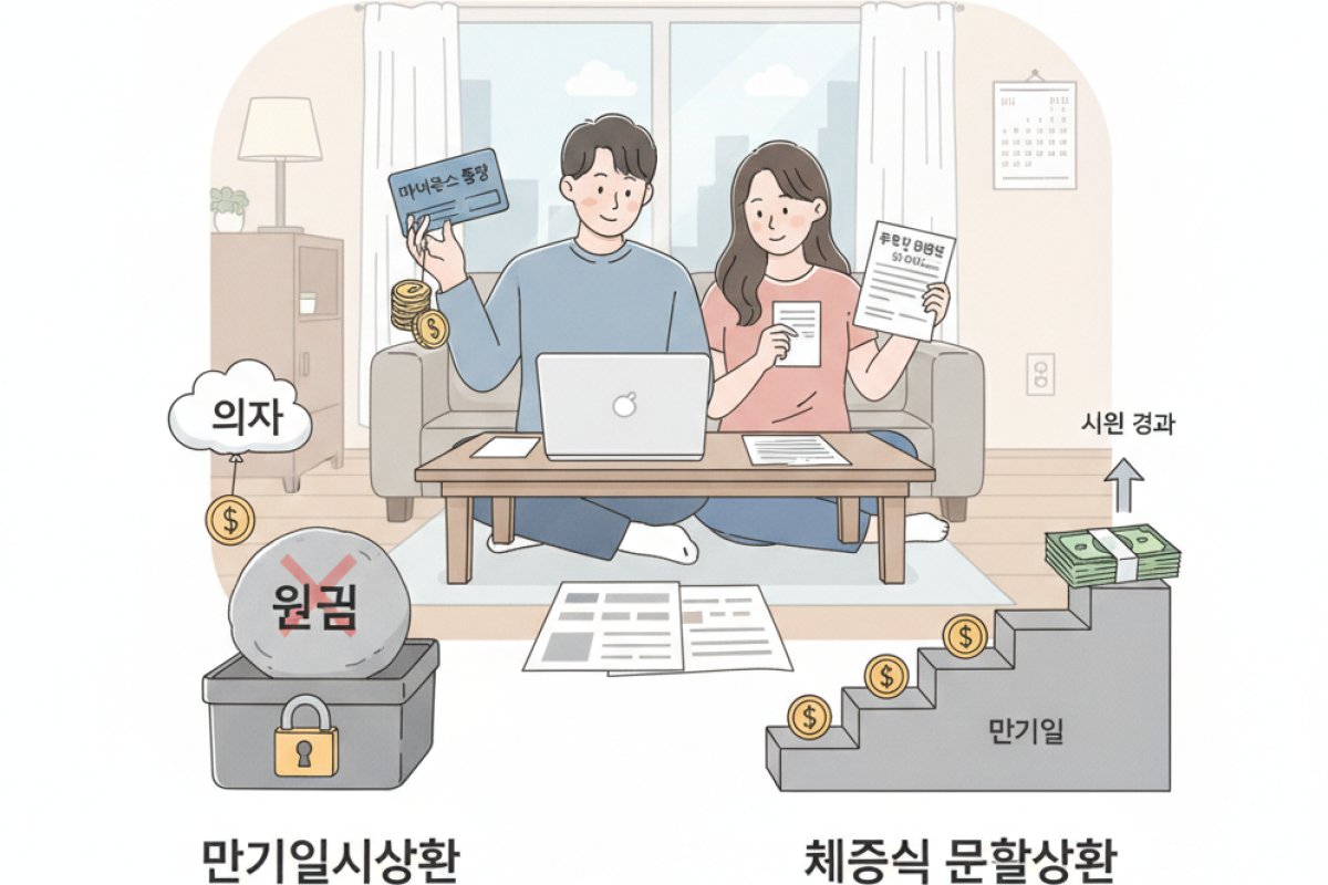 만기일시상환 및 체증식 분할상환의 특성과 주의점