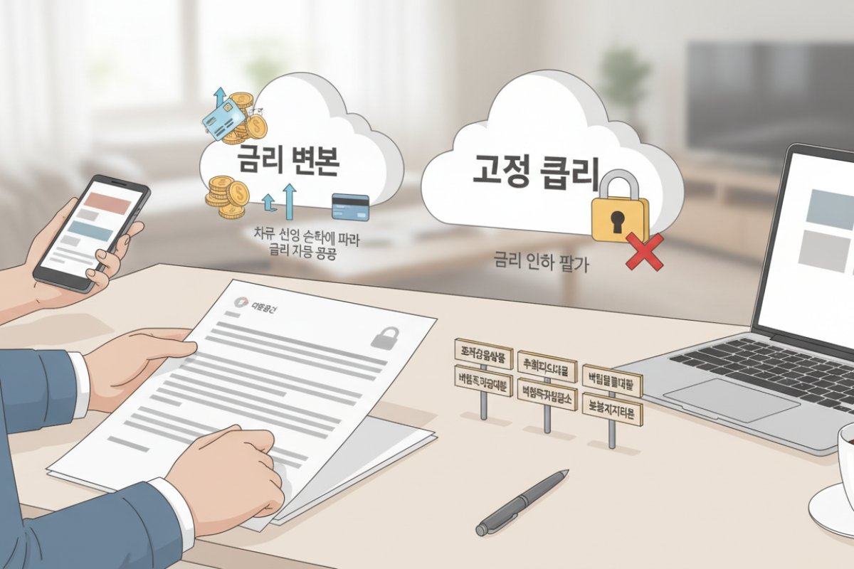 신청해도 무조건 거절되는 대출 상품과 사전 필터링 기준