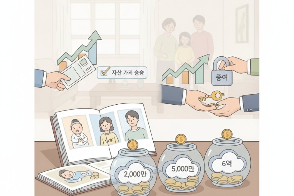 10년 주기 증여재산공제 극대화 및 가치 상승 유망 자산 선별법