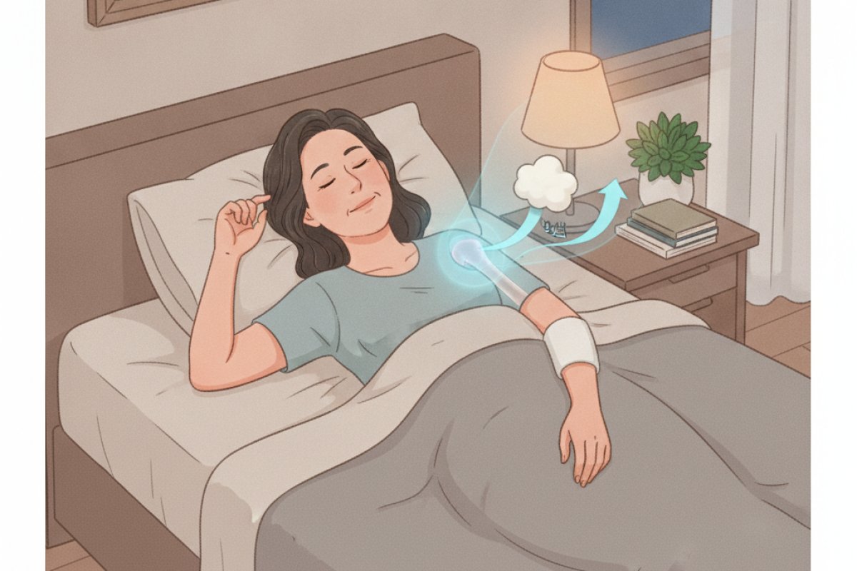 밤잠을 설치게 하는 야간통 완화와 수면 자세 교정