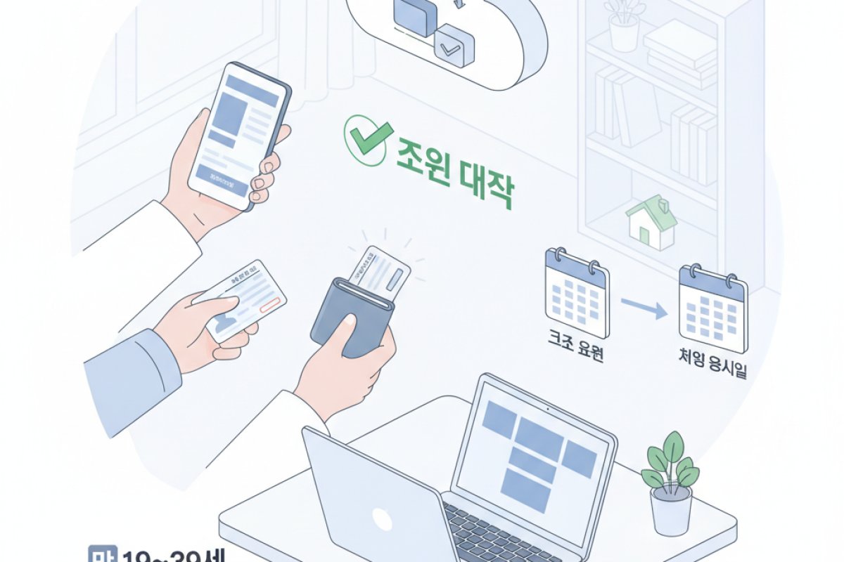거주지 요건과 지원 대상 시험 범위 확인 기준