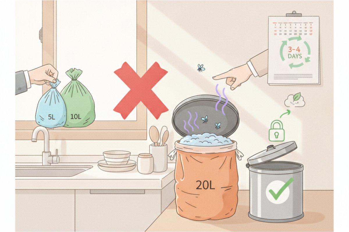 배출 주기 최적화와 이중 밀폐 보관 인프라 구축