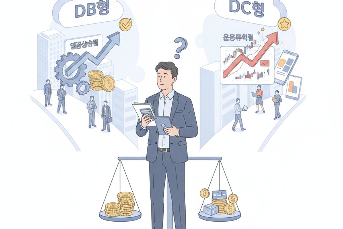 선택의 핵심 분기점: 임금상승률과 운용수익률의 상대적 비교