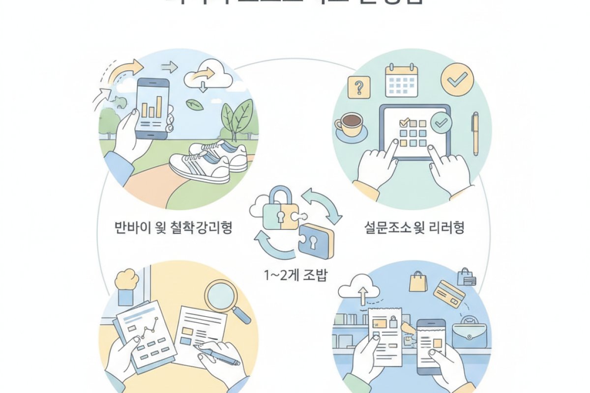 생활 패턴별 앱테크 유형 분류와 최적의 포트폴리오 구성법