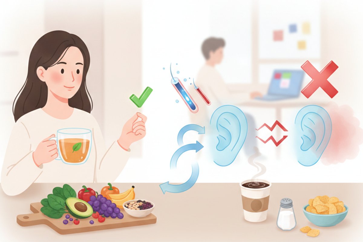 미세혈류 개선을 위한 식단과 카페인·염분 조율 기준