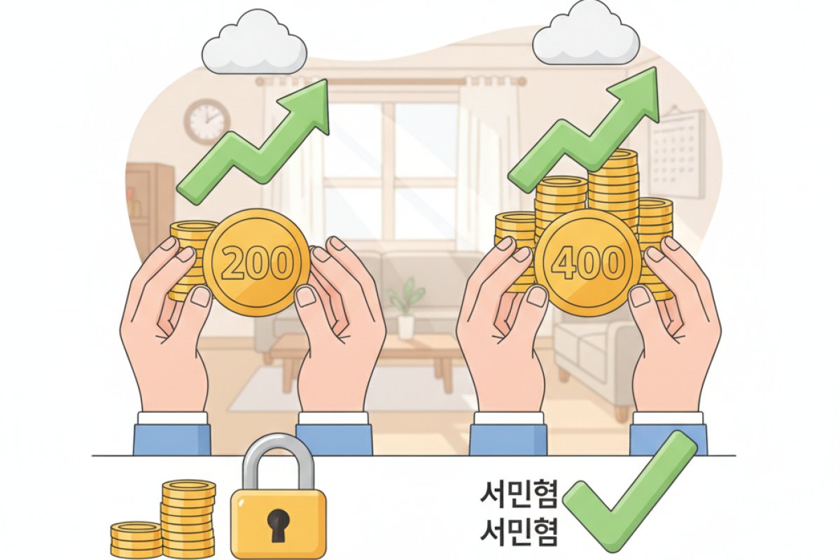 중개형 일반형 vs 서민형의 비과세 한도와 실질 절세 효과 비교