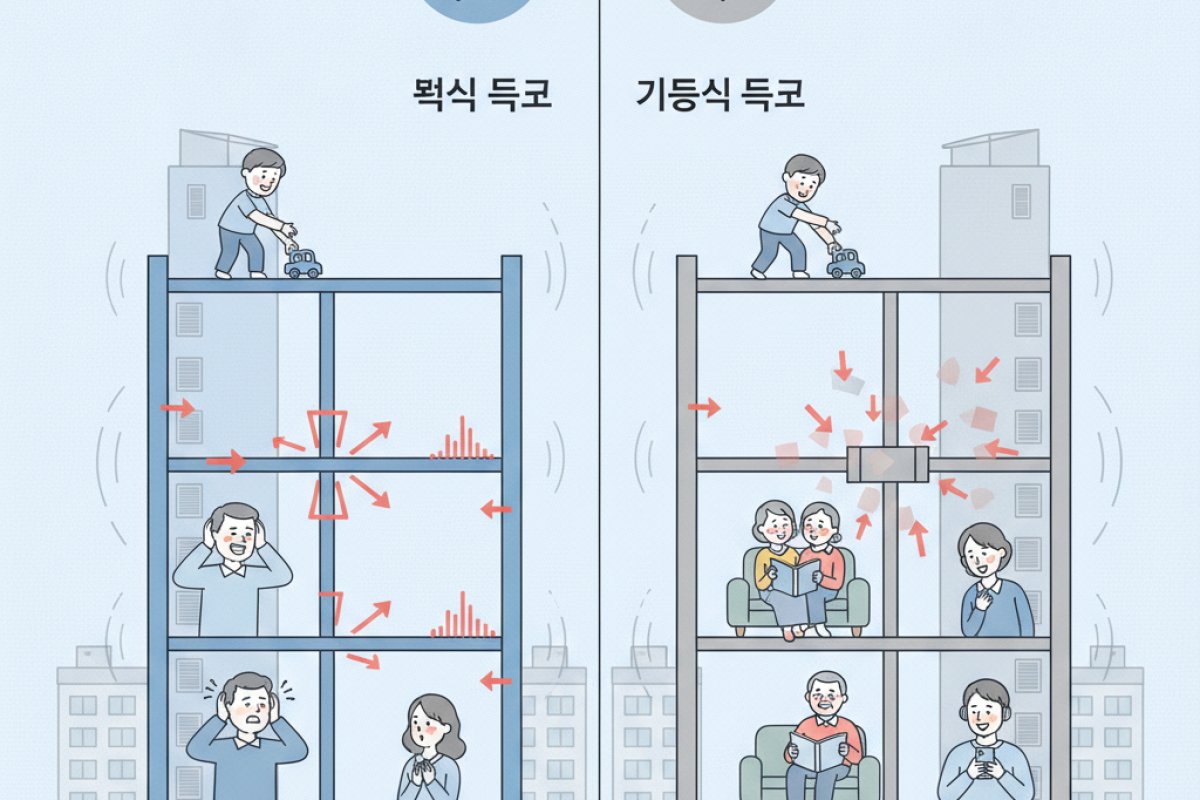 건축 구조와 바닥 슬래브: 도면에서 읽어내야 할 차음 성능