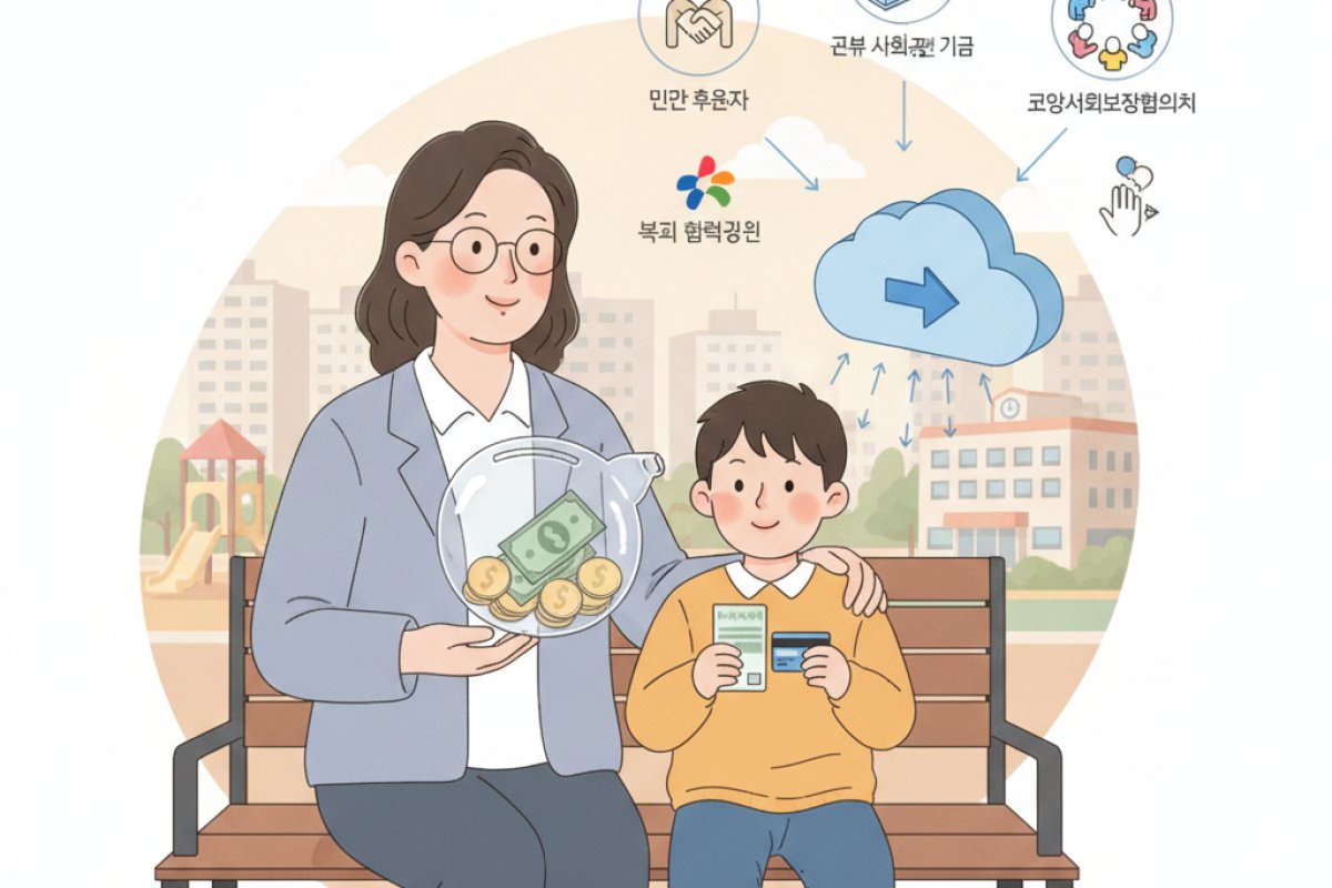 저축 여력이 부족할 때 활용하는 민간 후원 연계 요령