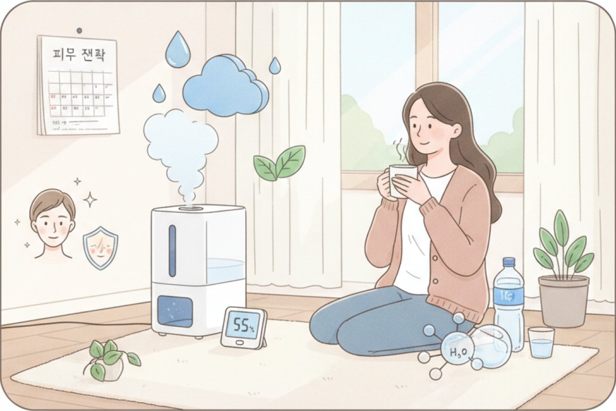 피부 장벽을 보호하는 쾌적한 실내 환경과 일상 생활 수칙