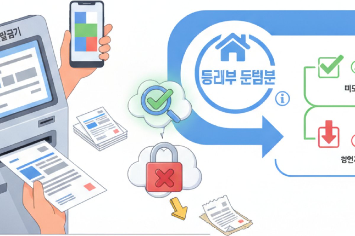 등기부등본의 기본 구조와 발급 시 유의해야 할 옵션