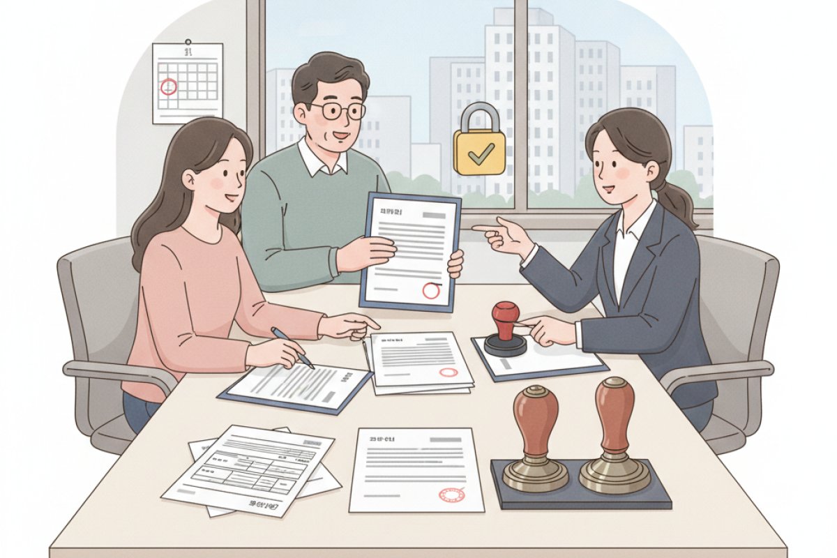 시행사·시공사 분양사무소 방문 및 권리의무승계(명의 변경)