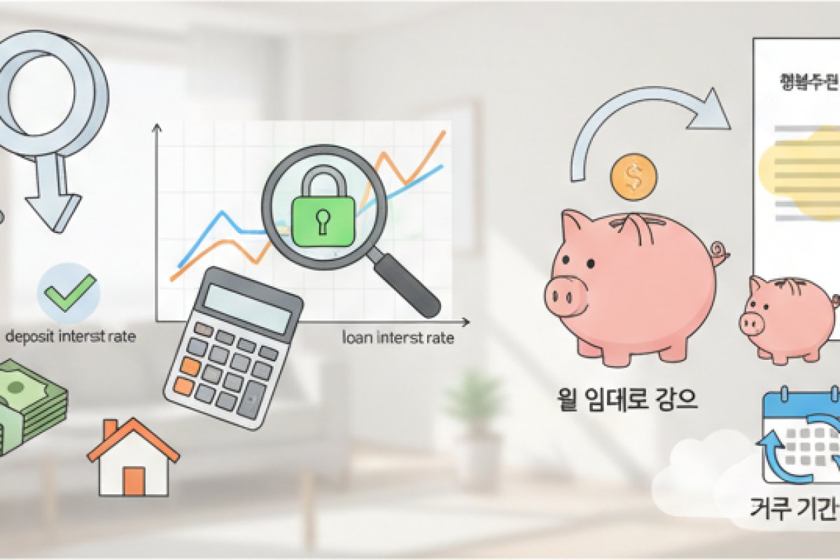 보증금 상호 전환 제도와 거주 기간 연장 활용법
