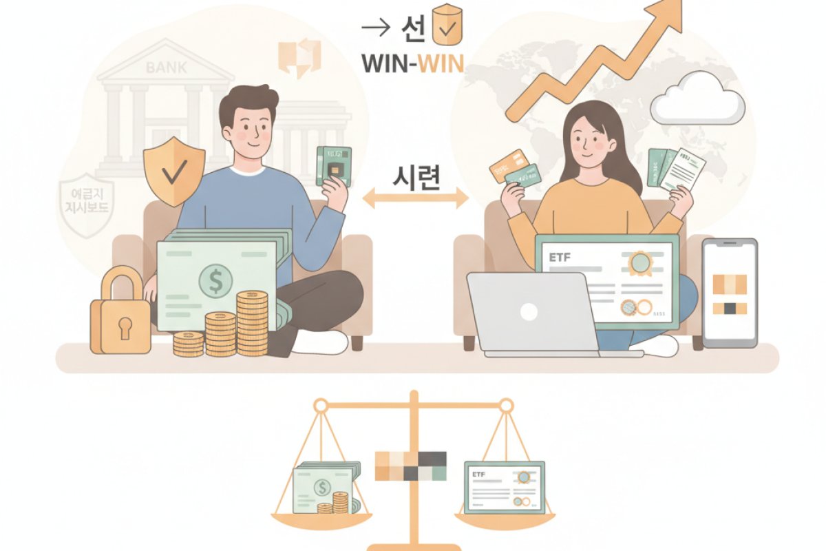 연금저축펀드와의 성향별 비교 및 계약이전 제도 활용