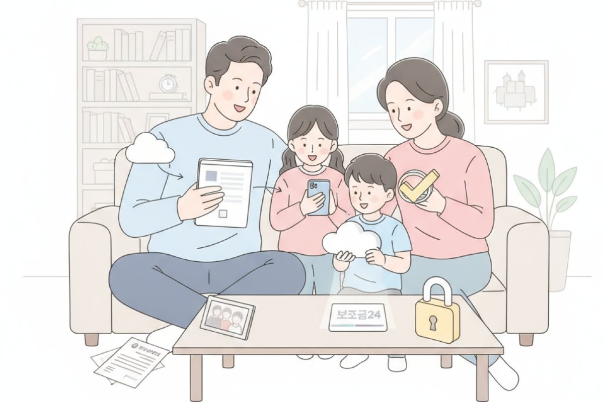 가족 혜택 조회를 위한 사전 동의 및 대리 조회 기준