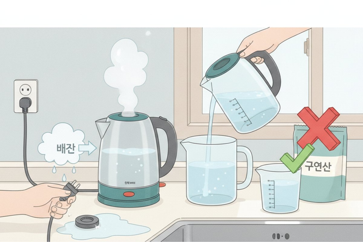 잔여 성분 완벽 제거와 단자 침수를 막는 핵심 안전 수칙