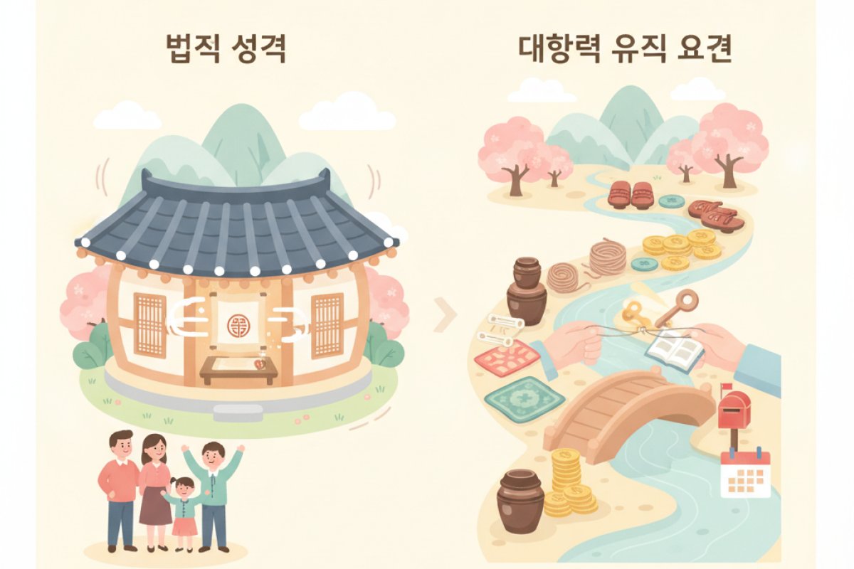 1. 법적 성격과 대항력 유지 요건의 차이