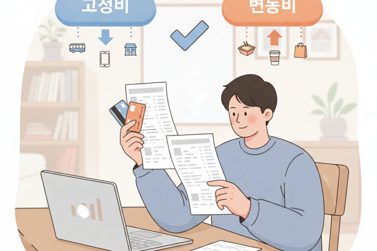 내 소비 패턴부터 분해하기: 고정비와 변동비의 스마트한 분리