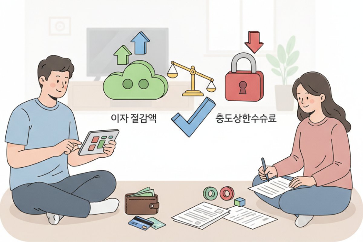 조기 상환 전 반드시 거쳐야 할 '이자 절감액 vs 수수료' 손익 분기점 계산